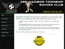 Tablet Screenshot of ehtsoccerclub.org